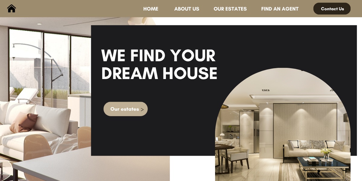 Real estate agency website