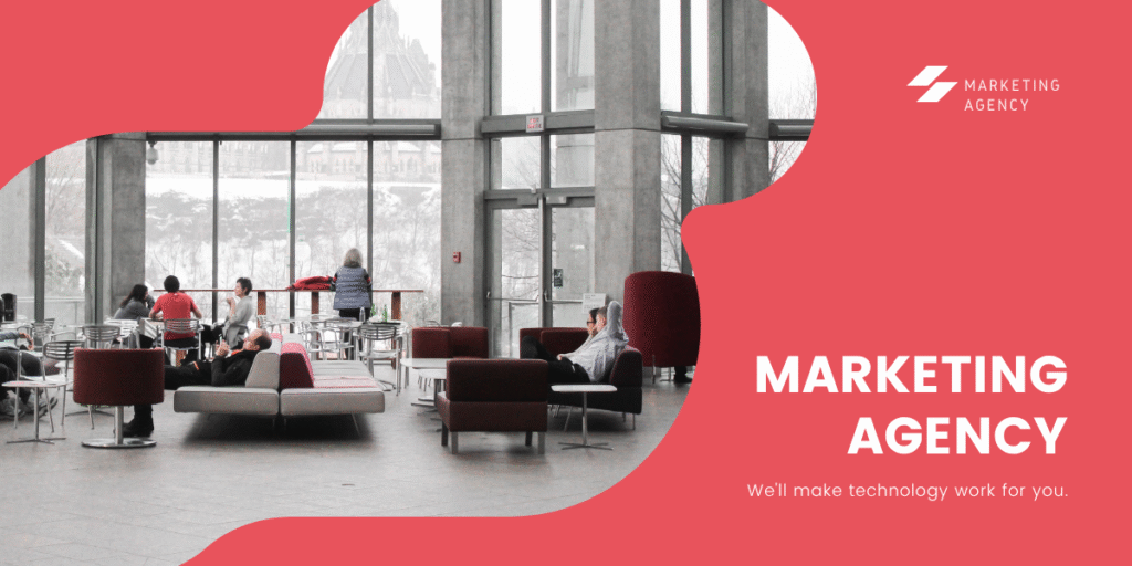 Marketing agency website