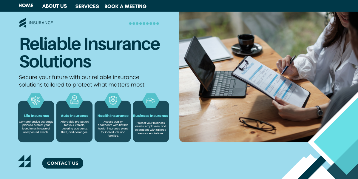Insurance solutions website