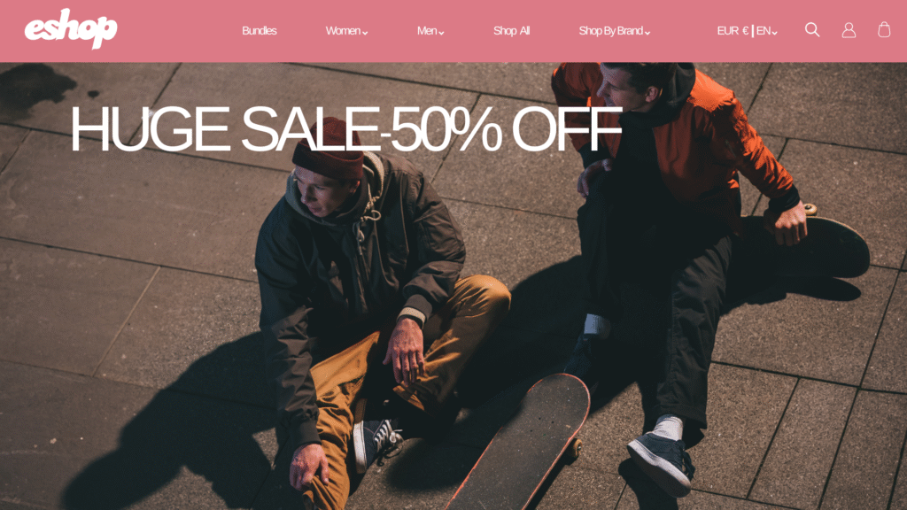 e shop development weblee streetwear brand eshop shopify